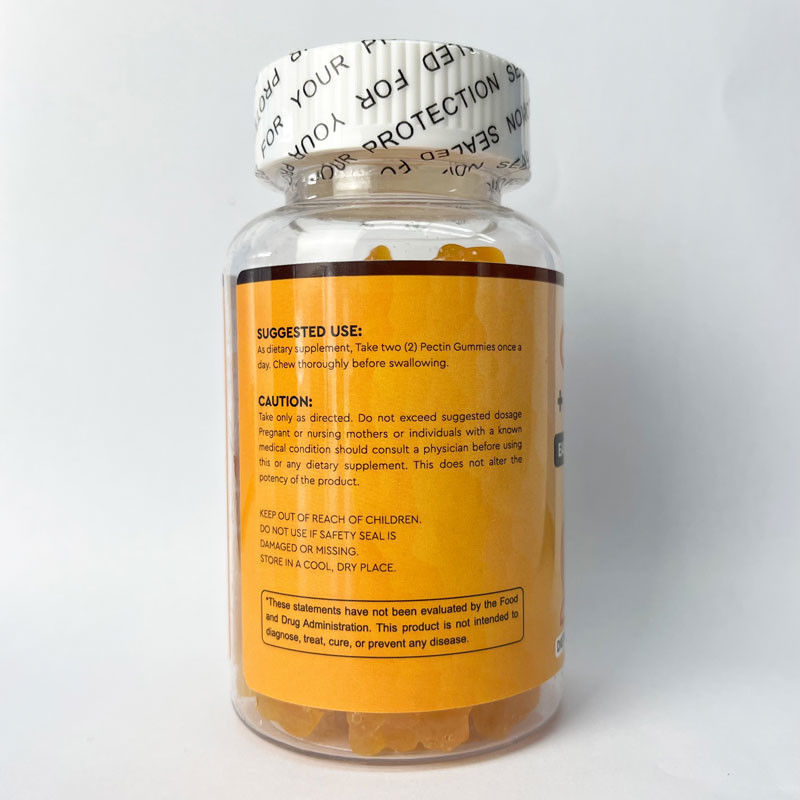 Etichetta privata Vegan Kids Dha Gummy Candy Supplements Brain Support Intelligence Booster olio di pesce Omega 3 gomma