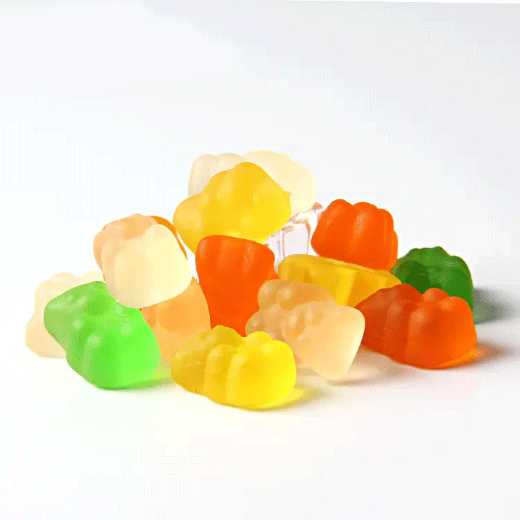Etichetta privata Vegan Kids Dha Gummy Candy Supplements Brain Support Intelligence Booster olio di pesce Omega 3 gomma