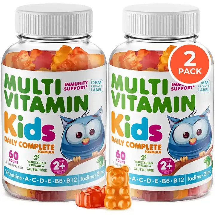 Oem gommoso caramelle gommose multivitaminiche per bambini supporto immunitario salute digestiva bambini gommoso multivitaminico
