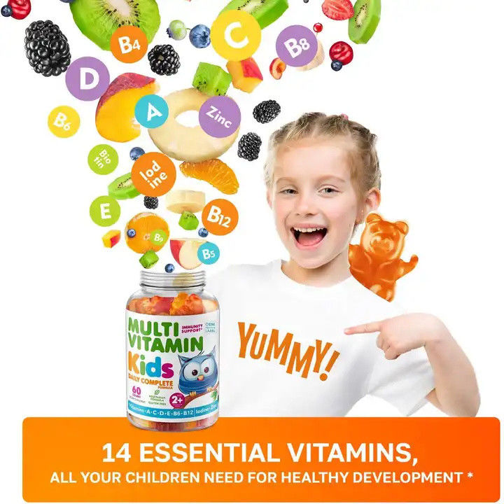 Oem gommoso caramelle gommose multivitaminiche per bambini supporto immunitario salute digestiva bambini gommoso multivitaminico