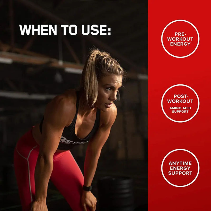 Oem supporta il recupero energetico muscolare Amino Energy Gummies Supplement For Anytime Energy