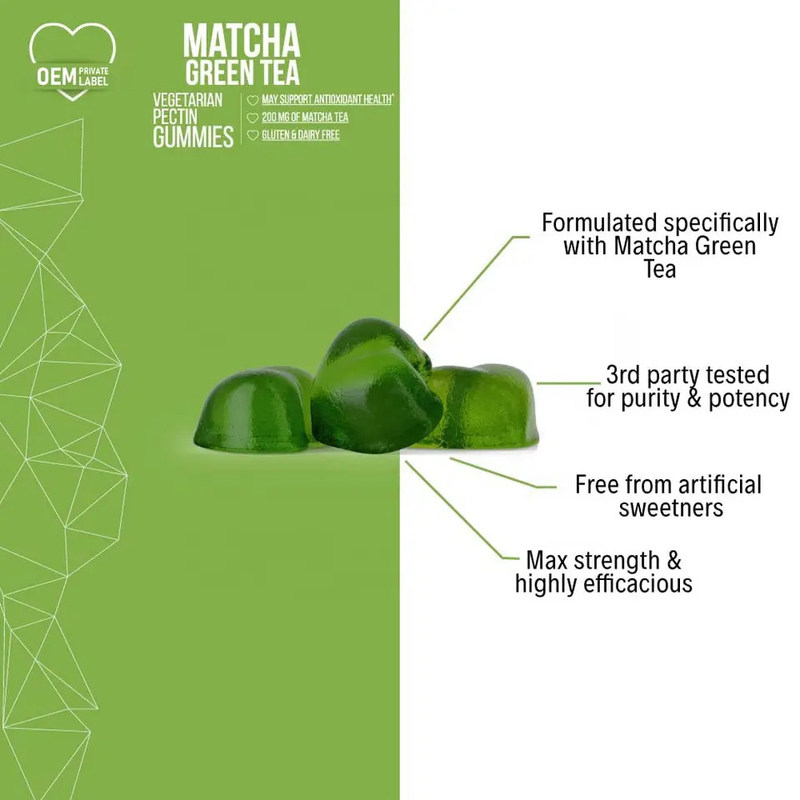Matcha organica per una sana digestione e supporto antiossidante Vegan Matcha Green Tea per disintossicazione, pulizia e guarigione