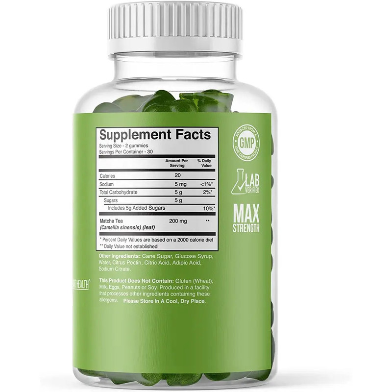 Matcha organica per una sana digestione e supporto antiossidante Vegan Matcha Green Tea per disintossicazione, pulizia e guarigione