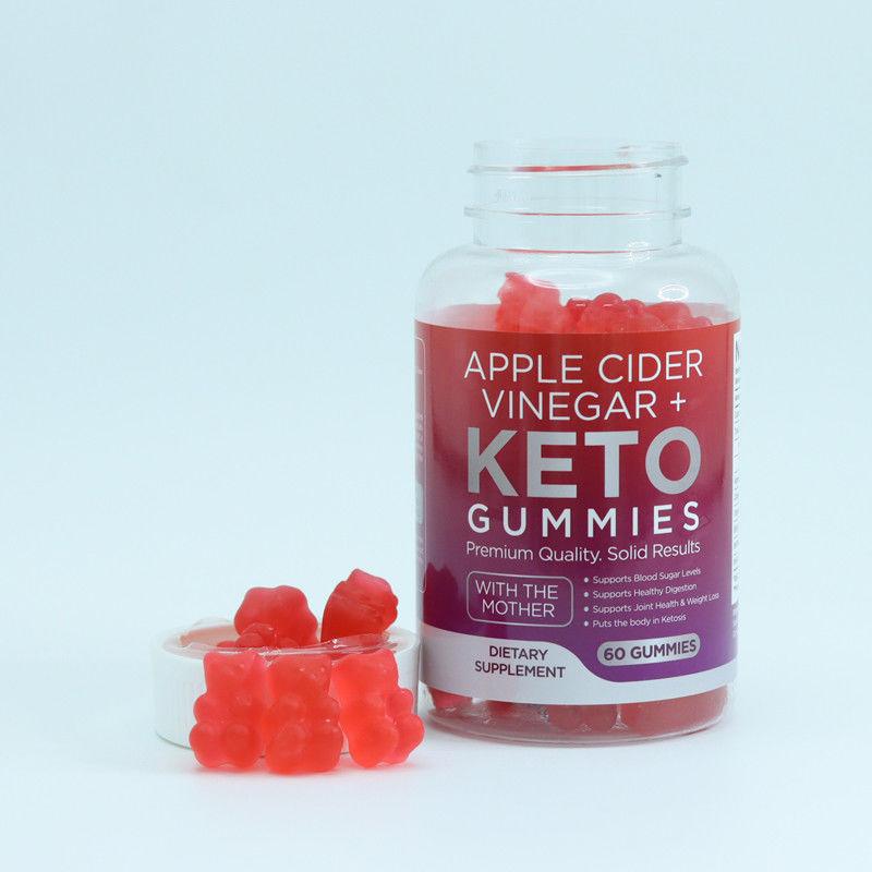 Oem Supplementi di etichetta privata 60 Conti Aceto di sidro di mele Acv Keto Bhb Gomme gelatina caramelle gomma
