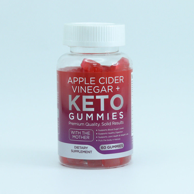 Oem Supplementi di etichetta privata 60 Conti Aceto di sidro di mele Acv Keto Bhb Gomme gelatina caramelle gomma