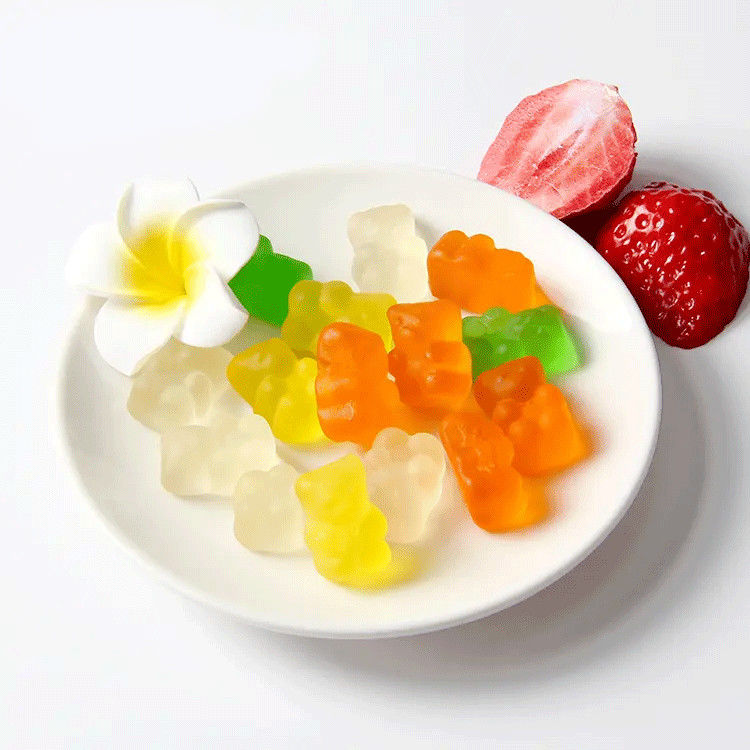 Etichetta privata Oem Senza zucchero Bambini Supplemento immunitario Vitamina C Gomma per bambini