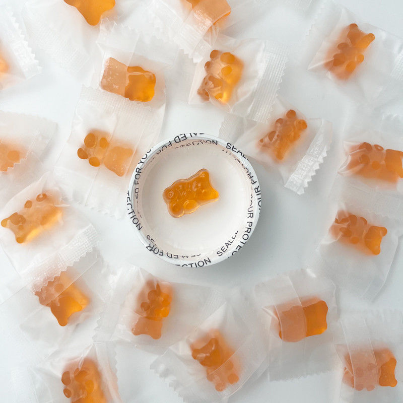Etichetta privata Oem Bambini senza zucchero Supplemento sano Vitamina A e Vitamina D3 gomme per bambini