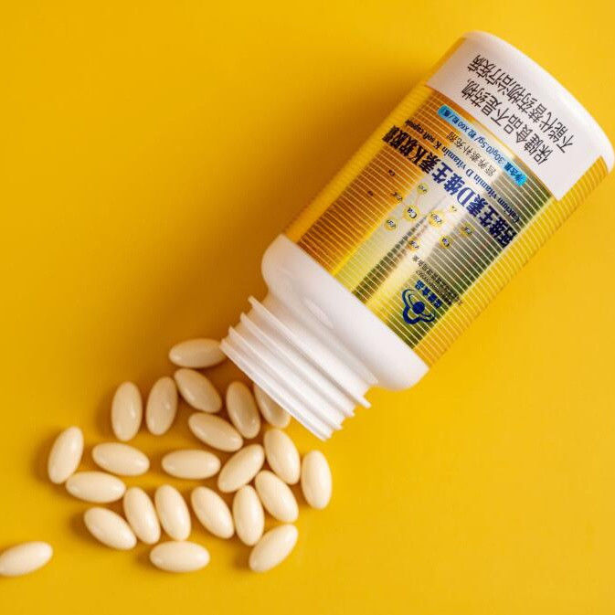 Capsule personalizzate per il supporto immunitario Salute ossea Calcio e vitamina D3 K2 Softgel