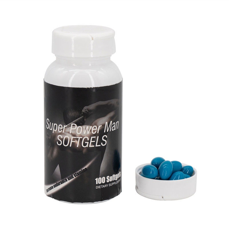 Oem Private Label Formula personalizzata Hot Sales Man Supplementi Super Power Softgel Capsule