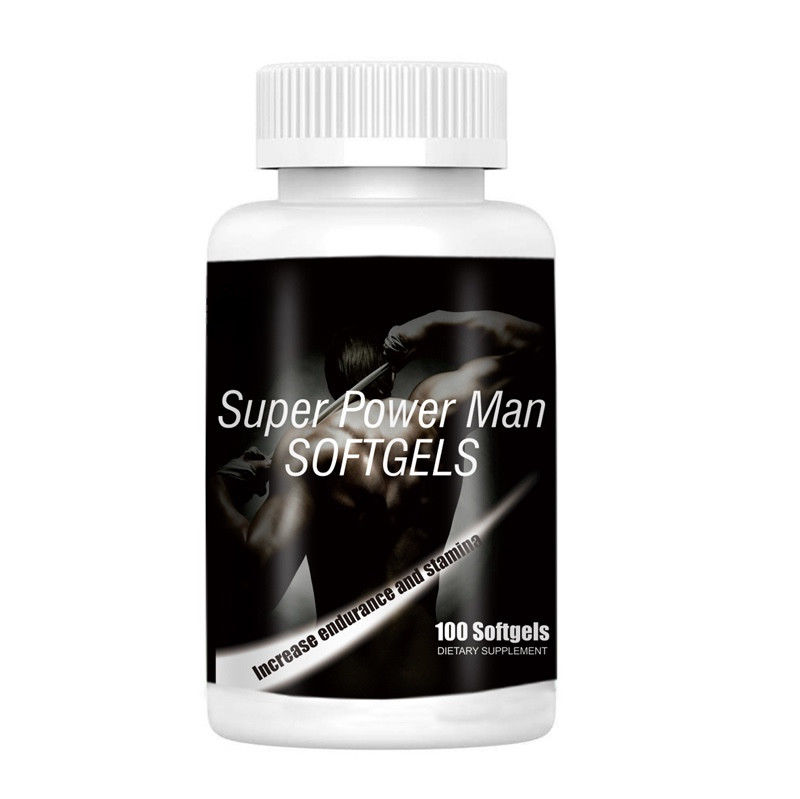 Oem Private Label Formula personalizzata Hot Sales Man Supplementi Super Power Softgel Capsule