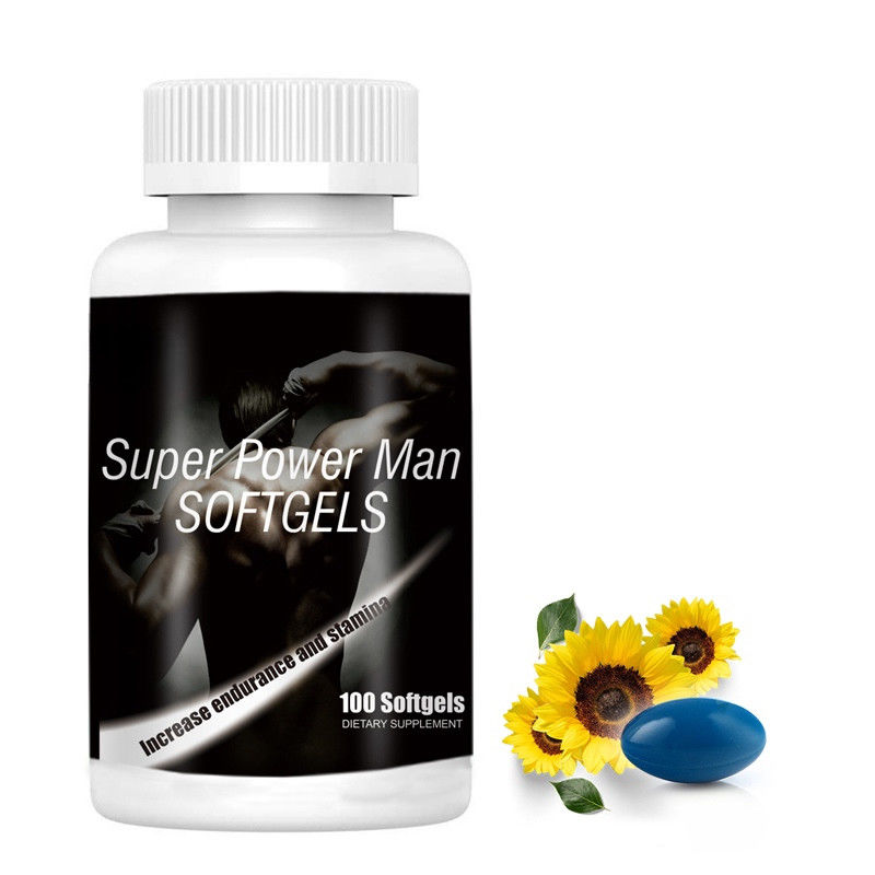 Oem Private Label Formula personalizzata Hot Sales Man Supplementi Super Power Softgel Capsule
