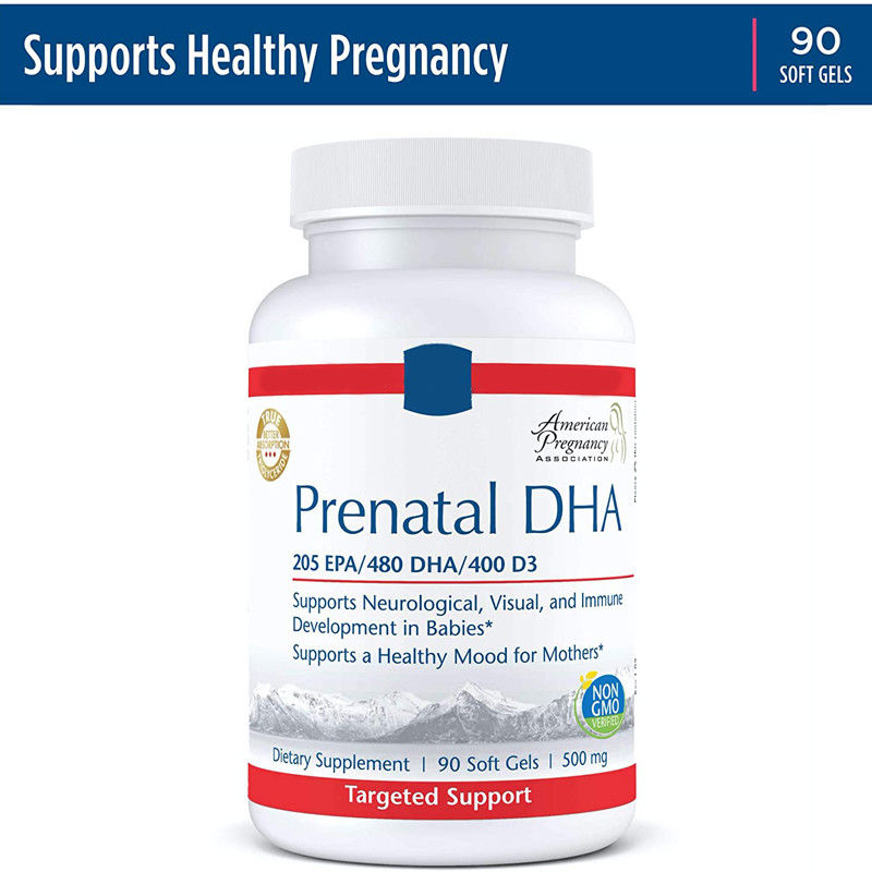 Supplemento per la gravidanza Dha/epa Omega 3 Softgel per sostenere lo sviluppo del cervello nei bambini durante la gravidanza