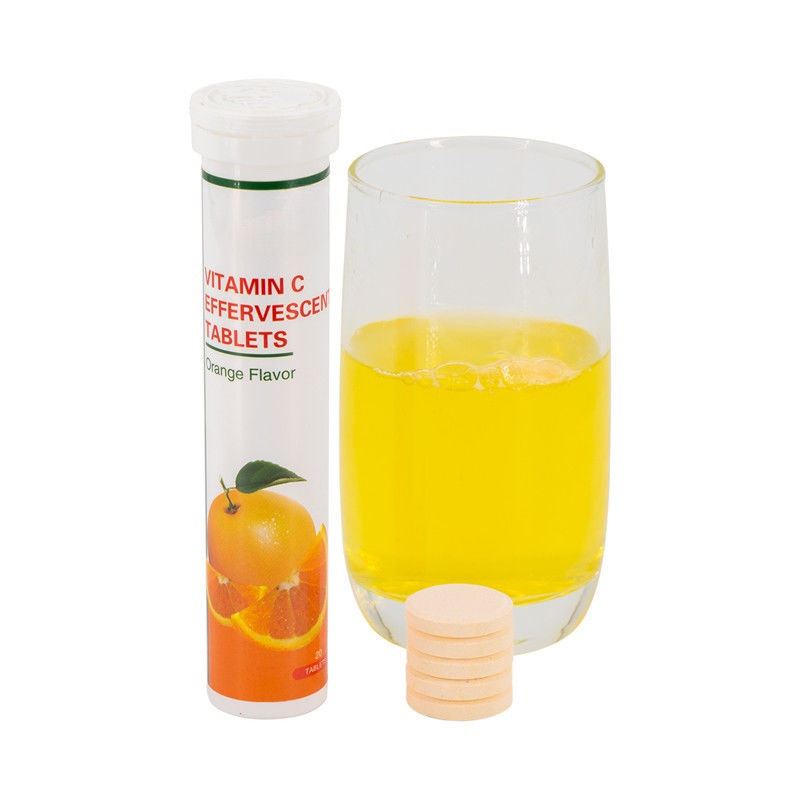 Oem Private Label Supplementi di formula personalizzati Vitamina C Vitamina D3 Zinc Effervescente Tablet