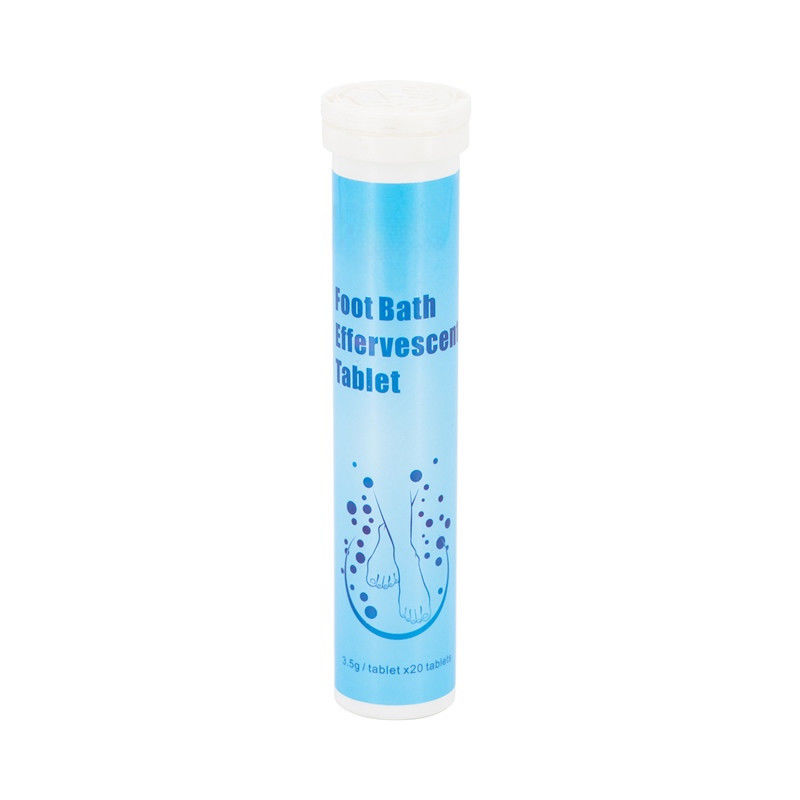 Oem Private Label Formula Mint Estratto Personalizzato Cura dei Piedi Effervescente Tablette Per Rimuovere l' Odore dei Piedi E Beriberi