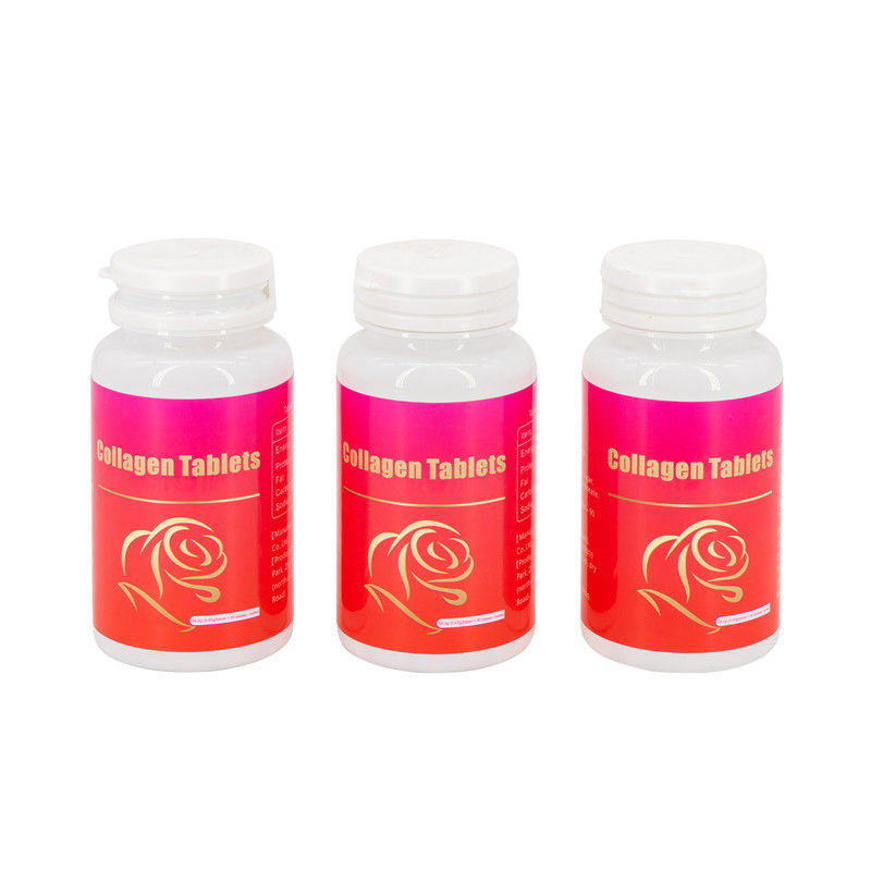 Oem Private Label Supplementi di formula personalizzati Capsule sbiancanti per la pelle compresse di collagene di rondine masticabili